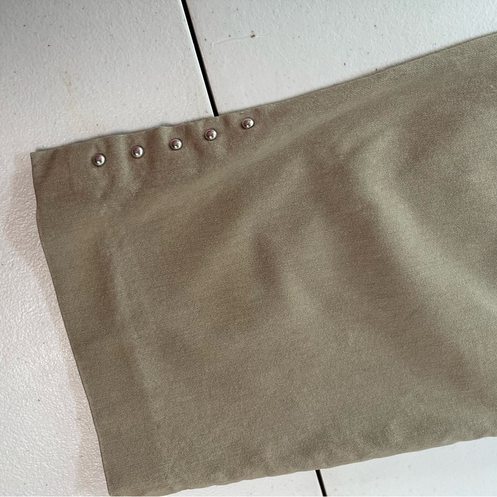 Roz & Ali Tan Ankle Cropped Pants classic Collection, size 16P - Picture 4 of 11